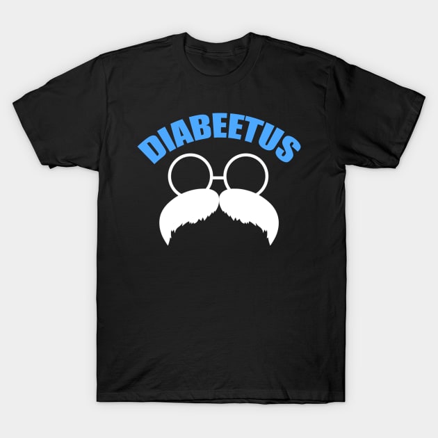 Mens Diabeetus Funny Diabetes Awareness Diabetic Beard T-Shirt by mateobarkley67